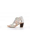 talon semi-ouvert blanc